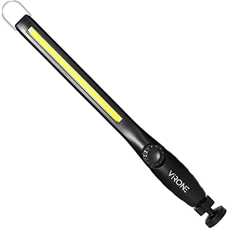 Virone WL-1, Kabellose LED Arbeitsleuchte mit Dimmfunktion, Magnet und Haken, 10W 400lm, 2000mAh