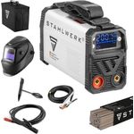 STAHLWERK Inverterschweißgerät ARC 200 MD Digital - DC MMA, 30 - 200 A, Vollausstattung E-Hand, Lift-TIG Inverter, 200 Ampere, schwarz