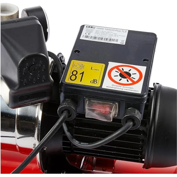 T.I.P. 31145 Hauswasserwerk HWW 1000-25 Plus TLS mit Trockenlaufschutz Hauswasserpumpe 3.300 l/h 46 m 4,6 bar – Bild 12