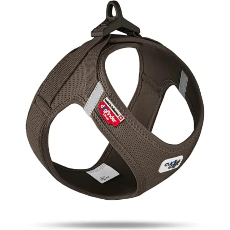 Vest Harness curli Clasp Air-Mesh Brown 3XS