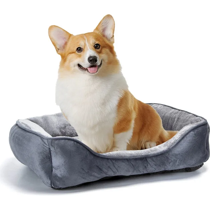Nobleza Hundematratze Hundebett für Hunde, Rutschfestes Hundekorb, Superweiche Faserfüllung