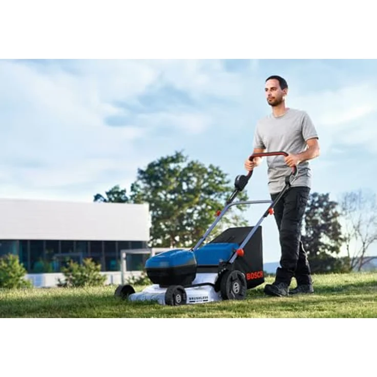 Bosch Professional Rasenmähermesser Bosch Heimwerken & Garten Ersatzmesser 46cm, für Akku-Rasenmäher BITURBO GRA 18V2-46 Professional, mit Metallabdeckung, 2,5mm starkes, gehärtetes Stahlmesser – Bild 2