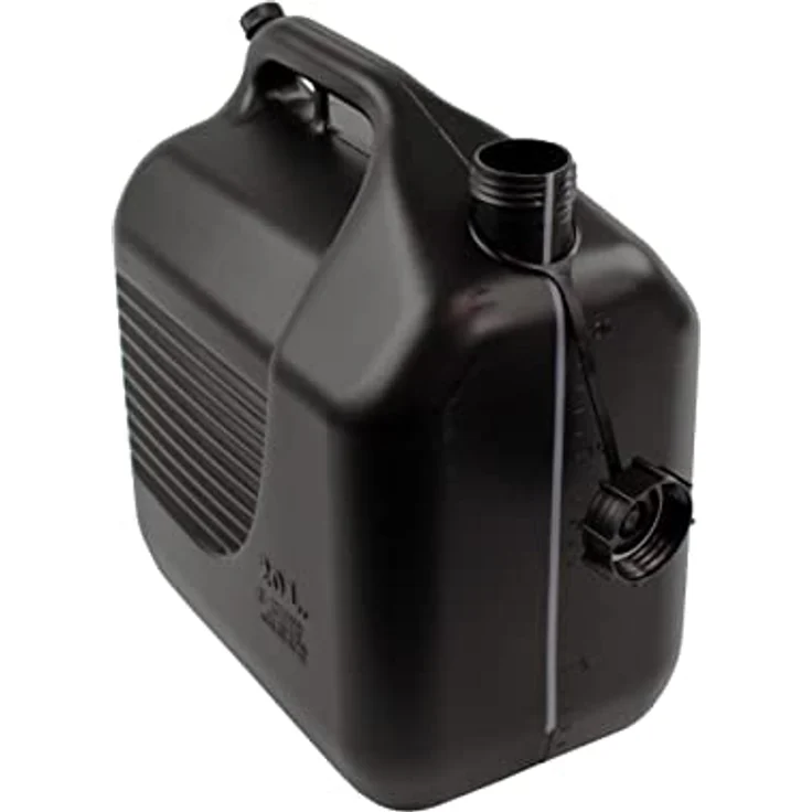 Tayg Kanister, 20 Liter, zugelassen, mit Einfüllstutzen und Messstreifen, schwarz, 603075 – Bild 2