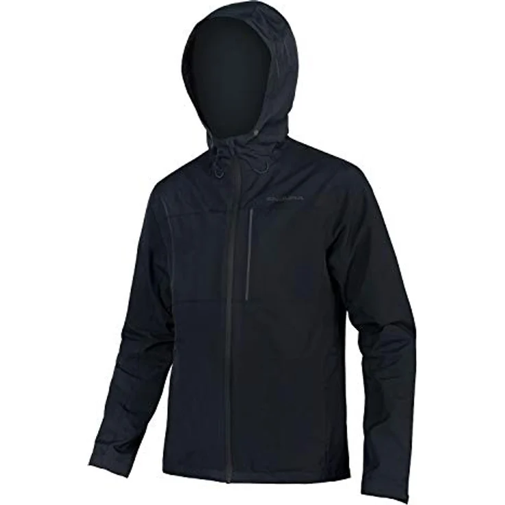 Endura Hummvee WP, Herren Velojacke, wasserdicht, atmungsaktiv, Schwarz, Größe L – Bild 1