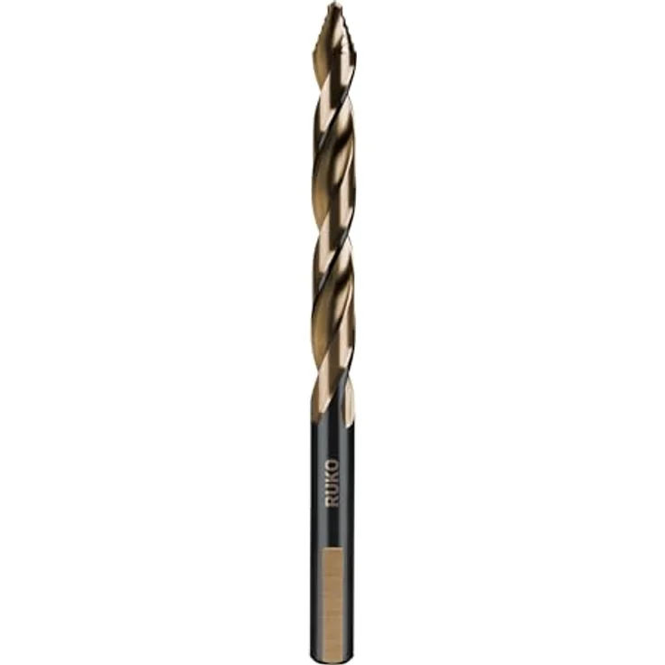 Ruko Metallbohrer RUKO 259068E HSSE-Co 5, 6.80 mm Spiralbohrer mit FLOWSTEP® Spitze für präzises Bohren ohne Vorbohren, Gesamtlänge 109 mm – Bild 1
