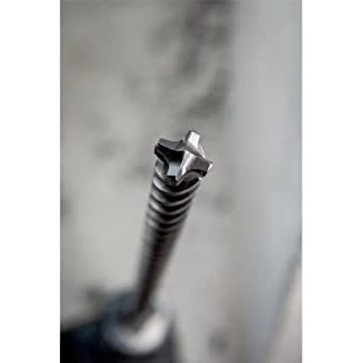 Metabo 623213000 Hartmetall Beton-Spiralbohrer, 14 mm Durchmesser, 540 mm Gesamtlänge, 4-Schneiden für hohe Lebensdauer und exaktes Anbohren – Bild 2