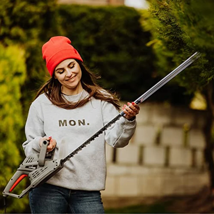 Lehmann ‎LGCAXHT4545E-1 Elektro-Heckenschere 450/45 | elektrische Heckenschneider mit 1500 W Motorleistung | 45 cm Messerlänge und ergonomischer Griff | zum Beschneiden von Hecken und Sträuchern – Bild 2