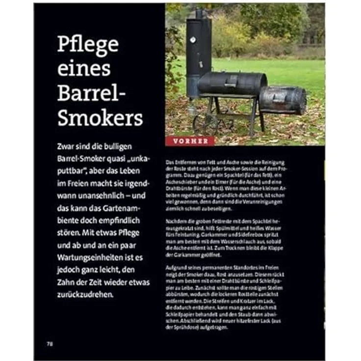 Rumo Barbeque Smoker Rumo Barbeque Das kleine Smoker Buch Grillbuch Kochbuch Paperback 80 – Bild 10