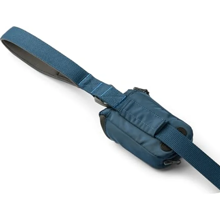 DOG Copenhagen Urban Trail 3.0 Leine, Ocean Blue, L - Vielseitige Hundeleine mit eingebautem Kotbeutelspender, Neopren-gepolsterter Griff und reflektierendem Besatz – Bild 5