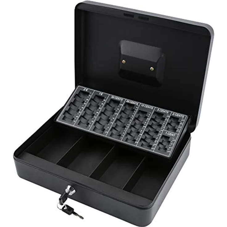 OLYMPIA Geldkassette CB770 Plus mit Münzeileinsatz und Geldprüfstift – Bild 5