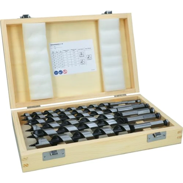 Bosch Professional 6tlg. Holzschlangenbohrer-Set mit 1-4''-Sechskantschaft – Bild 2