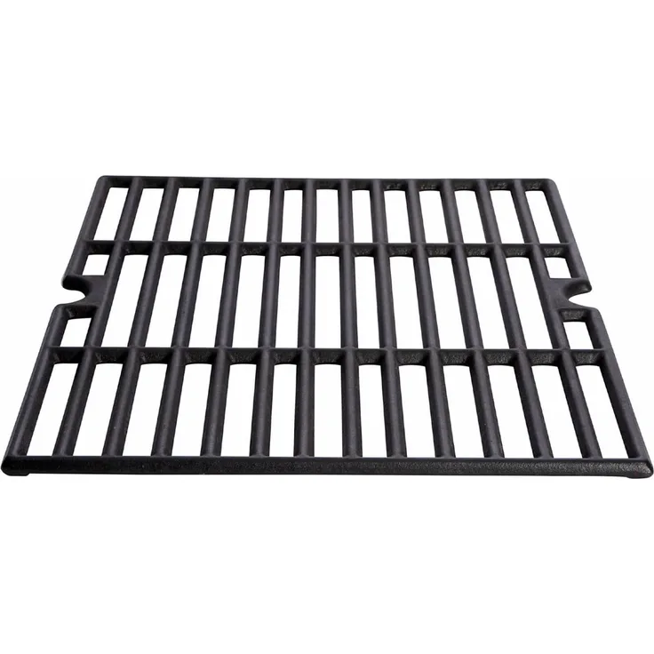 ALLGRILL Gussroste Gusseisen Grillroste für Gasgrill Modular CHEF S (Guss-S), 2-geteilt, solide und robust gefertigt, 15 x 46 cm / 30 x 46 cm
