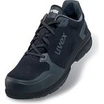 Uvex 1 Sport Arbeitsschuhe - Sicherheitssneaker S3 SRC ESD - Schwarz - Gr 43