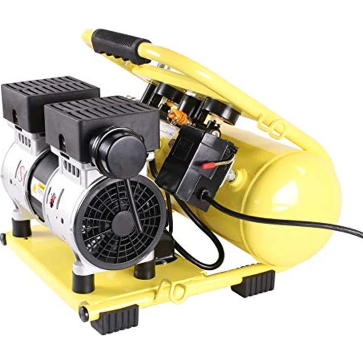 WELDINGER FK95 compact WELDINGER Flüsterkompressor750W innenbeschichteter Tank – Bild 7