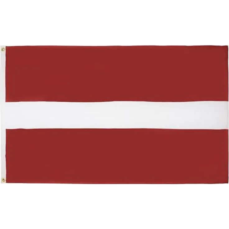 AZ FLAG Flagge Lettland, 90x60 cm, 100% Polyester mit Messing-Ösen, verstärkte Ecken, ideal für Innen & Außen