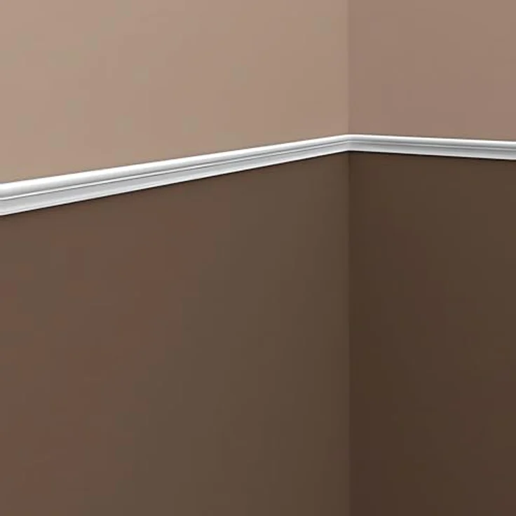 Profhome Zierleiste 651321, Wand- und Friesleisten Set mit 10 Zierleisten, 20 m, extrudiertes Polystyrol (XPS), weiß, leicht und stoßfest – Bild 4