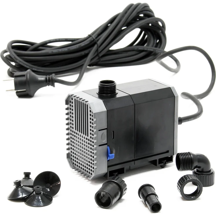 SunSun CHJ-2000-10 Teichpumpe 2000 l/h / 35 W, Filterpumpe, Bachlaufpumpe für Koiteiche, Umwälzpumpe, Gartenteichpumpe – Bild 1