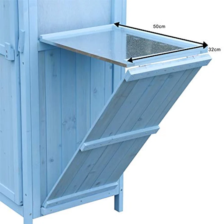 HTI-Line Geräteschrank Wanda Gartenhaus Gerätehaus – Bild 3