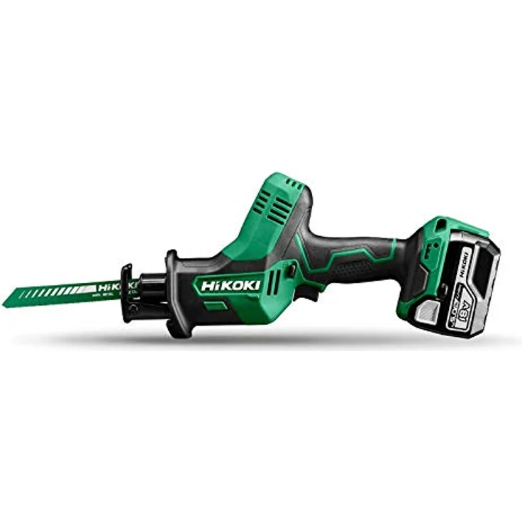 Hikoki Akku-Tigersäge CR18DAWPZ, Säbelsäge, Reciprosäge, Fuchsschwanz, Stichsägeblätter, 18 Volt – Bild 2