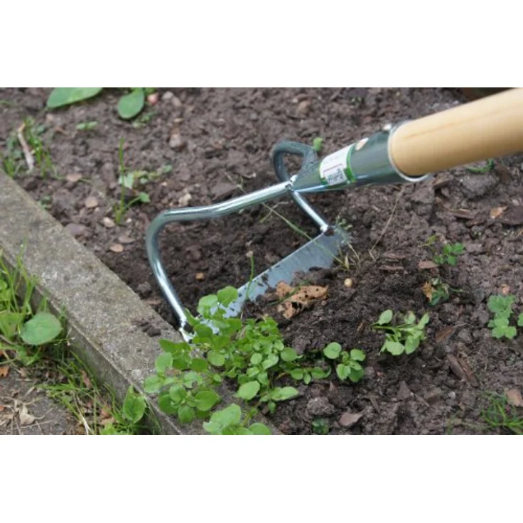 Connex Bügelzughacke verzinkt 155 mm - Gartenhacke - Unkrauthacke - Unkrautentferner - Garten - FLOR50715 – Bild 3
