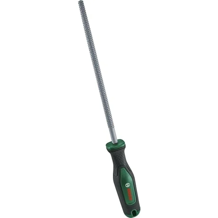Bosch Home and Garden Rund-Holzraspel 200mm / 8", mittlere Raspel Hieb 2, ergonomischer Griff, Kohlenstoffstahl – Bild 1