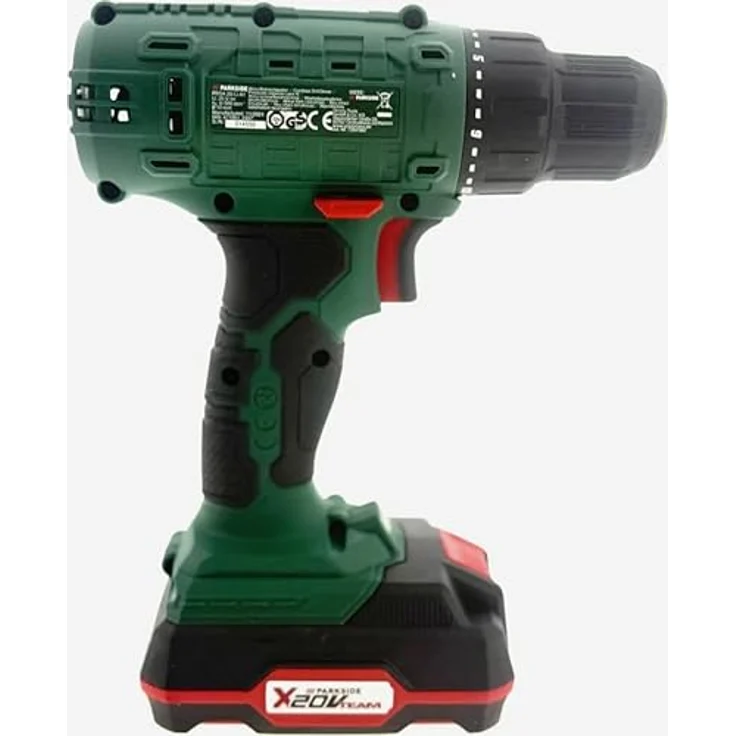 PARKSIDE® 20 V Akku-Bohrschrauber »PBSA 20-Li A1«, mit 2 Ah Akku und Ladegerät, leistungsstarker Motor, LED-Arbeitsleuchte, Aufbewahrungskoffer – Bild 6