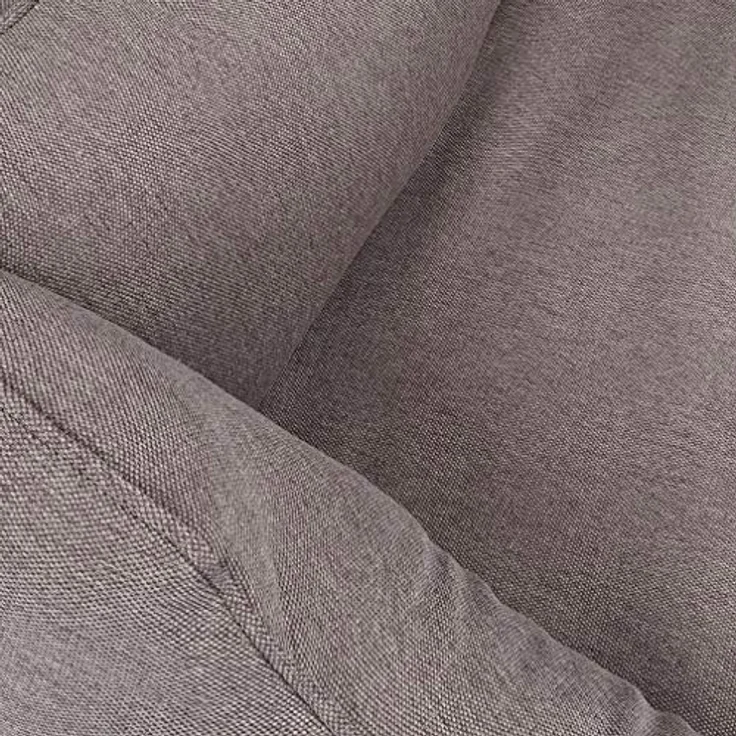 Knuffelwuff Orthopädisches Hundebett Leano aus Velours Übergröße XXXL 155 x 105cm Grau - Abnehmbarer Bezug - Waschbar - Für große, mittelgroße und kleine Hunde – Bild 3