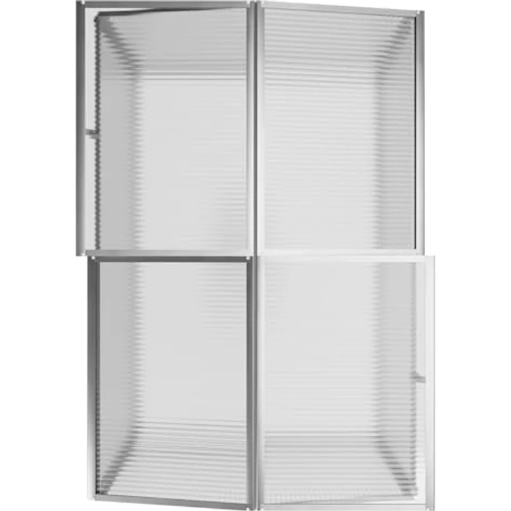 GARMIO® Gewächshaus Protea Klein, Alu Frühbeet, Mini-Gewächshaus, Treibhaus, Frühbeetkasten, Pflanzenbeet, Anzuchtbeet, Tomatenhaus, Pflanzenhaus für Garten, mit 4X Hering – Bild 4