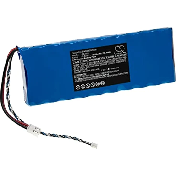 Vhbw Akku für Promax HD Ranger Messgerät, 13000mAh, 7,4V, Li-Ion, kompatibel mit Promax CB-083 – Bild 1
