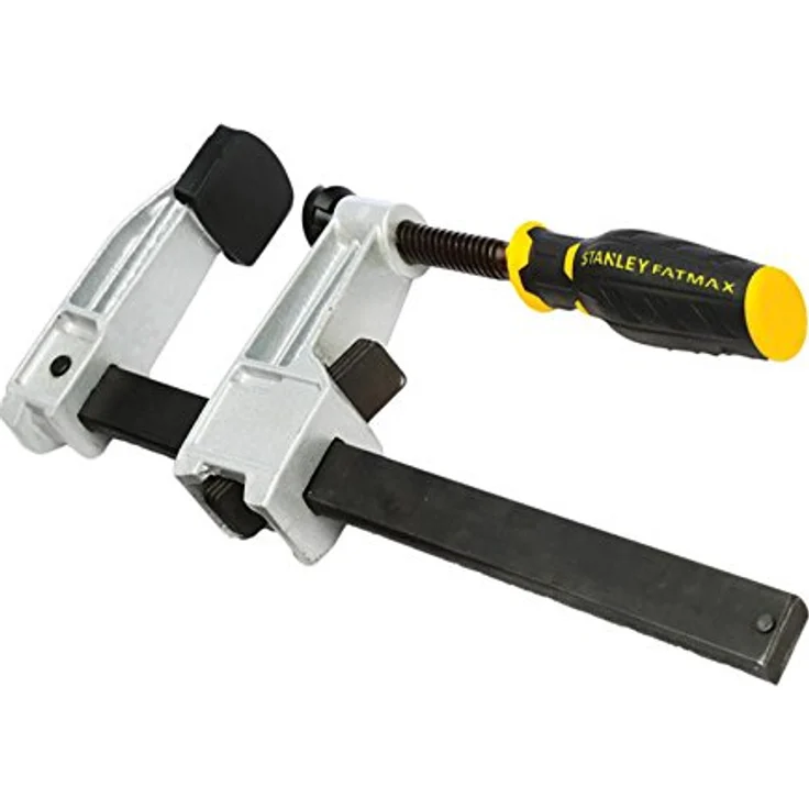 Stanley FatMax FFF Zwinge 600mm, verstellbarer Griff in Schwarz und Silber für Metall- und Holzarbeiten – Bild 2