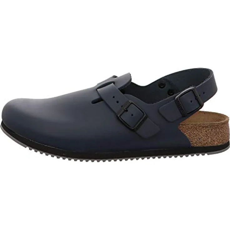 Birkenstock Professional Tokio SL Schuhe blau schmale Weite Sandale mit Kork-Latex-Bettung – Bild 2