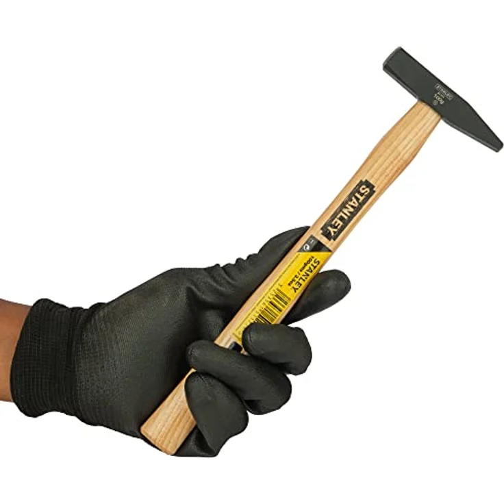 Stanley Schlosserhammer (mit Holzstiel, 100 g Kopfgewicht, schwarz lackierter Kopf, Eschenstiel mit Klarlack) 1-51-171 - Preisvergleich – Bild 5