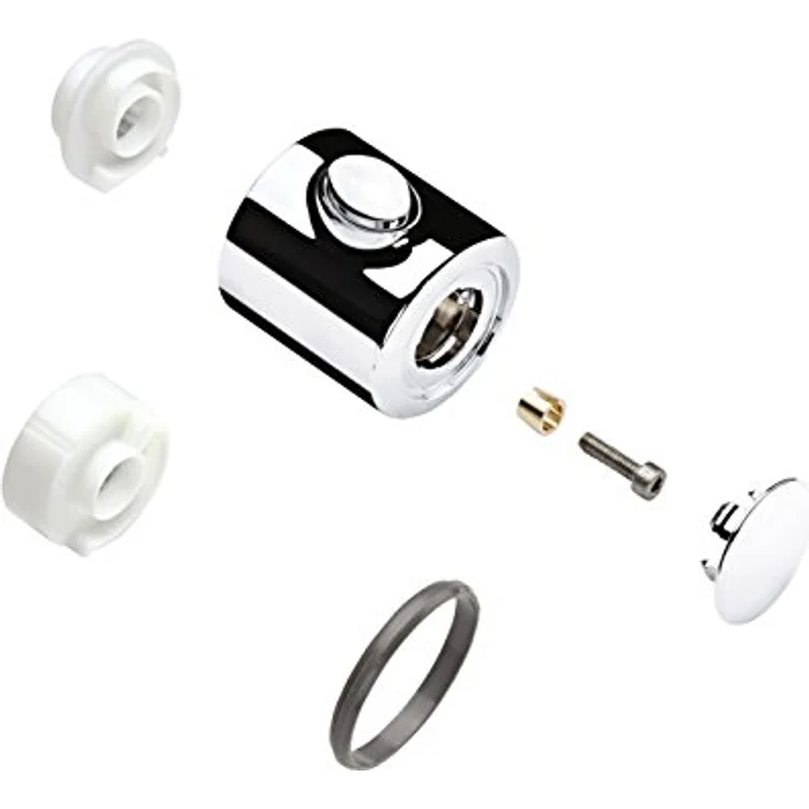 hansgrohe Ersatzteil, Griff für Ecostat Aufputz Thermostat, Chrom – Bild 1