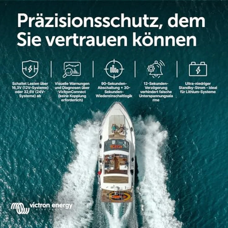 Victron Energy Smart Battery Protect 12/24V-100A BPR110022000, Batterietrenner mit Bluetooth-Programmierung und Überspannungsschutz – Bild 4