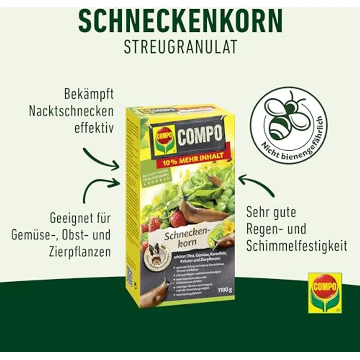 COMPO® Schneckenkorn, 1,1 kg – Bild 3