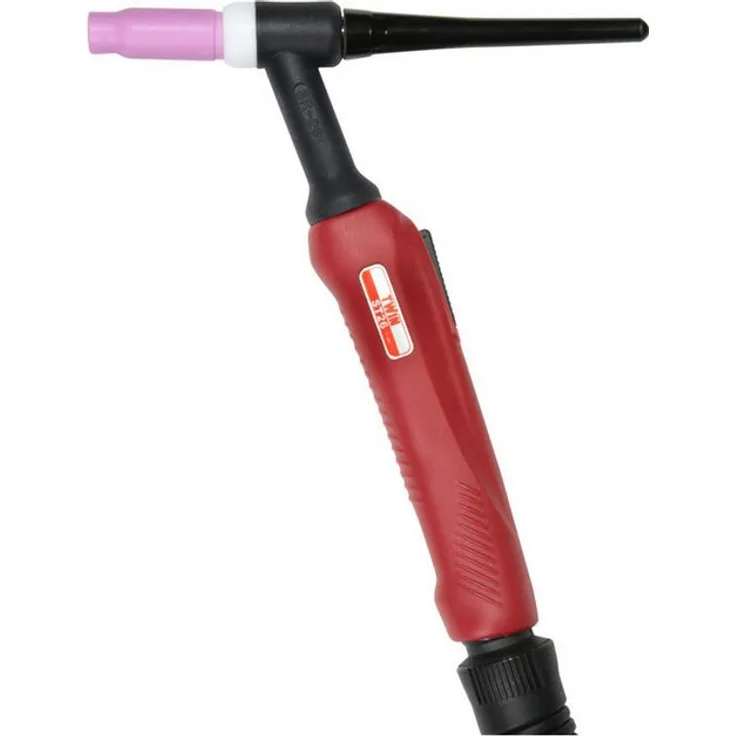 TELWIN WIG Brenner SR 26, 8m Schlauch, Luftgekühlt, 180A DC, 3/8" Gasanschluss, 5-pol. Tuchelstecker