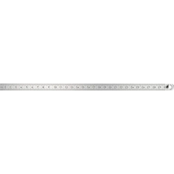 Forum Stahlmaßstab 1500 x 30 mm, rostfrei, langlebiges Qualitätsprodukt