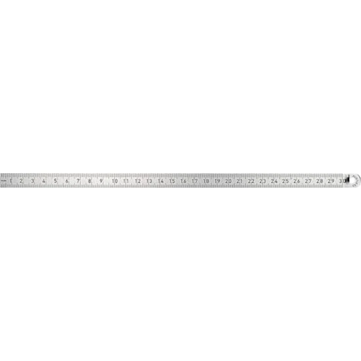 Forum Stahlmaßstab 1500 x 30 mm, rostfrei, langlebiges Qualitätsprodukt – Bild 1