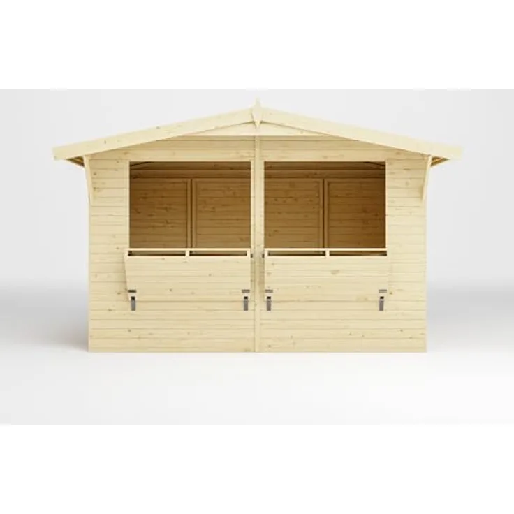 Marktstand|Verkaufsstand Stella 8,2 m² 16 mm naturbelassen