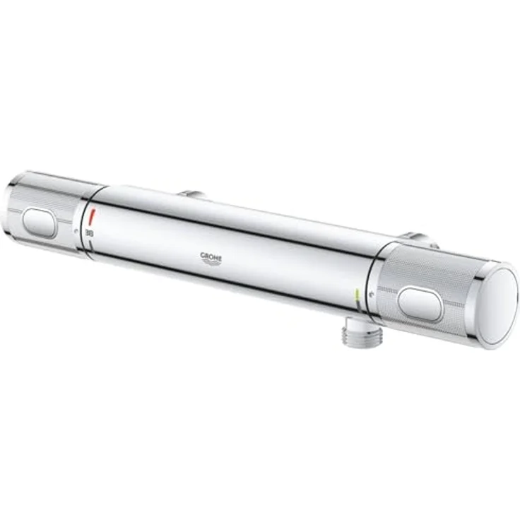Grohe Grohtherm 1000 Performance Thermostat-Brausebatterie, CoolTouch Sicherheitsgehäuse, ergonomischer Metallgriff, Chrom – Bild 3