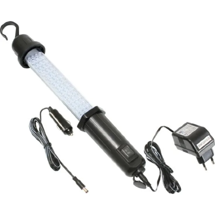 as - Schwabe 42435 Akku-LED-Stableuchte HH 60, IP20 Innenbereich, hellweiß, mit 60 hellweißen LEDs