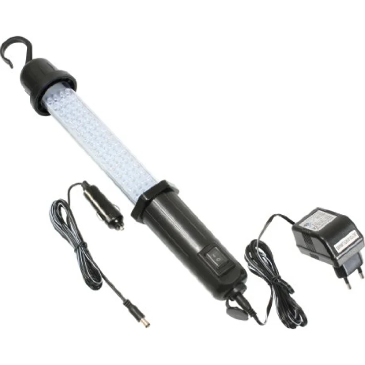 as - Schwabe 42435 Akku-LED-Stableuchte HH 60, IP20 Innenbereich, hellweiß, mit 60 hellweißen LEDs