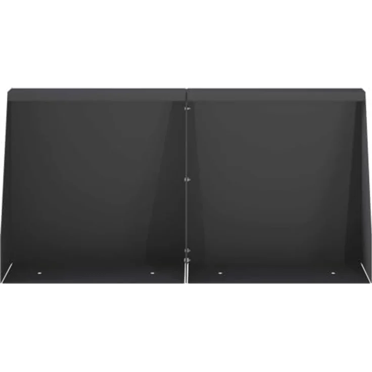vidaXL Beetumrandung Stützmauer, 4er Set, modulare Stützmauer aus wetterfestem Stahl, Schwarz, 40 x 12 x 40 cm – Bild 6