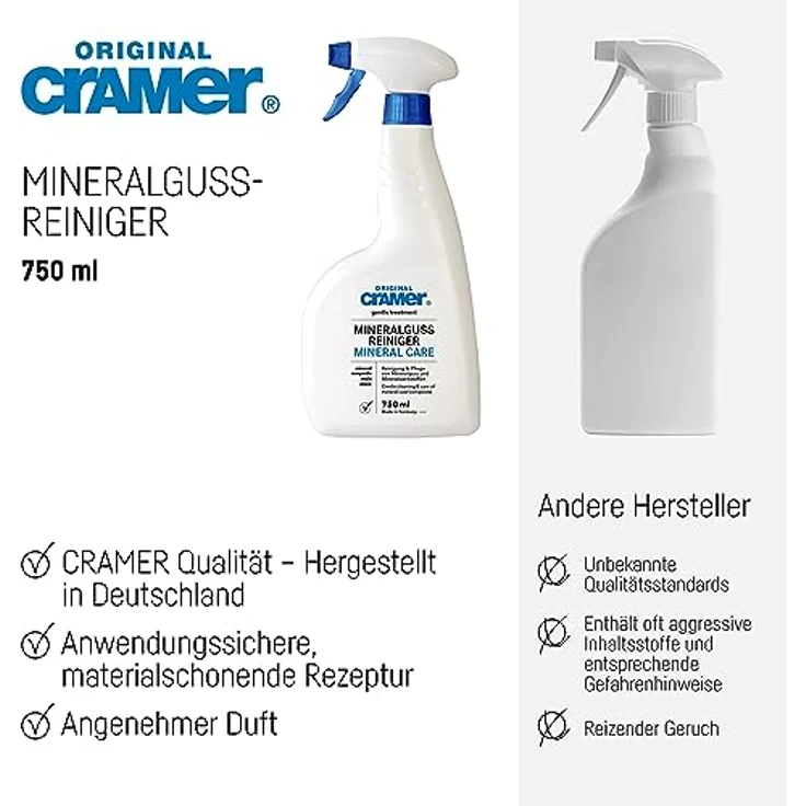 Cramer Mineralguss-Reiniger 750 ml – Bild 5