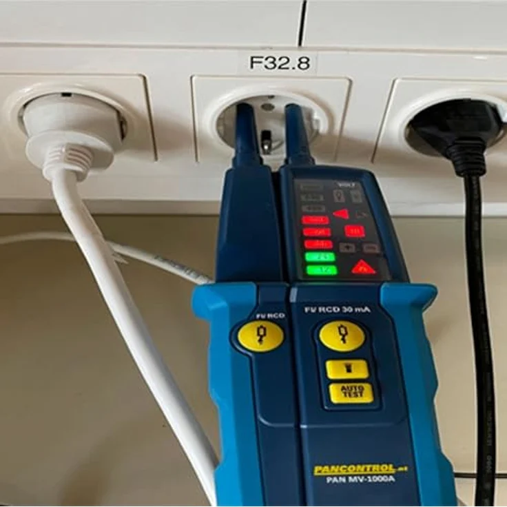 Pancontrol PAN MV-1000A Spannungsprüfer, LED-Anzeige 1000 V & Drehfeld-Anzeige – Bild 9