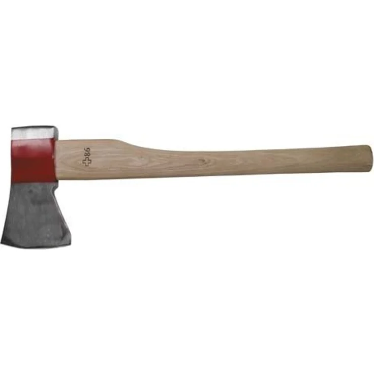 MFH große Axt mit Holzstiel, 2380 g, ca. 59 cm – Bild 2