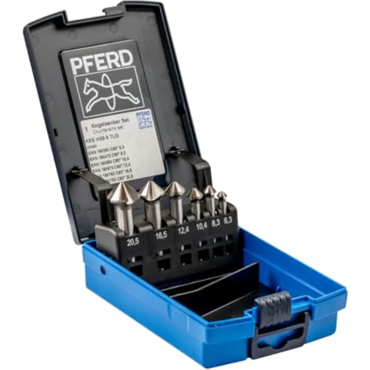 Pferd HSS-Kegelsenker-Set- SET KES HSS DIN 335 C90° 6 – Bild 5