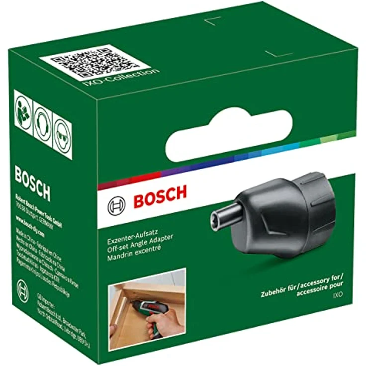 Bosch Exzenter-Aufsatz IXO Collection, Systemzubehör für randnahes Schrauben und enge Ecken – Bild 7