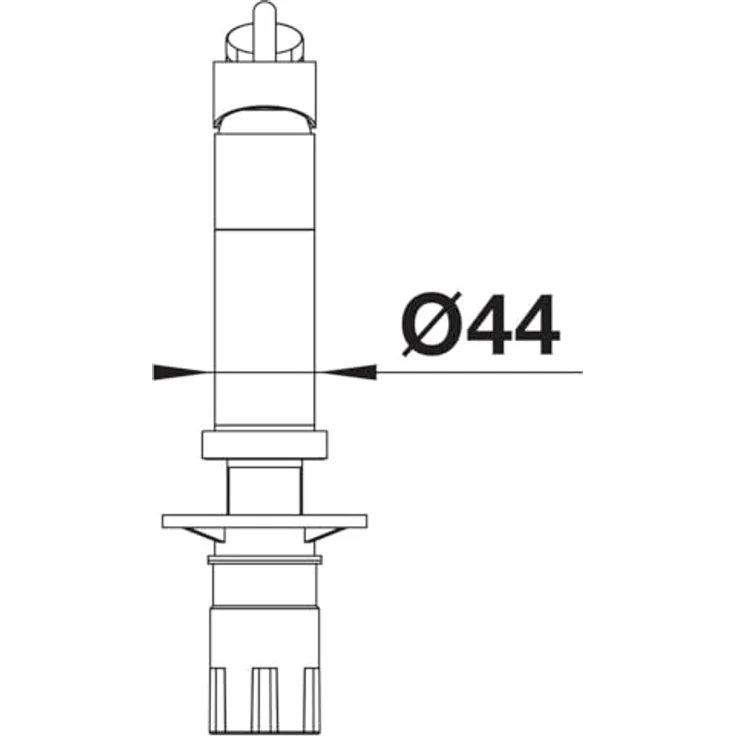 Blanco KANO-S-F VARIO Hochdruck Küchenarmatur, ausziehbarer Brauseschlauch, 120° schwenkbar, Chrom – Bild 4