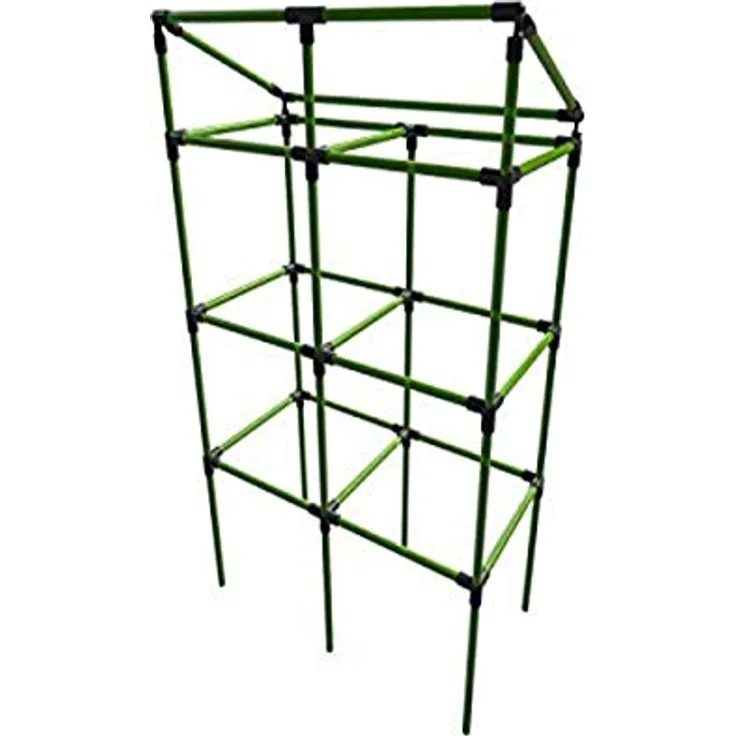 Bio Green Rankgerüst für Pflanzkübel City Jungle und City Jungle Heidelberg | Rankgitter für Kletterpflanzen | einfach aufsteckbar | B 62 x T 33 x H 97 cm